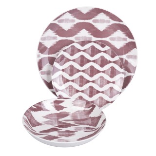 Galileo Σετ πιάτων 18 τεμαχίων από πορσελάνη για 6 άτομα σε διάφορα...