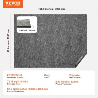 Χαλί Αντιολισθητικό 2240 x 3060 mm για Όλα τα Δάπεδα BFHDTDSXPMFH8... Χαλί Αντιολισθητικό 2240 x 3060 mm για Όλα τα Δάπεδα BFHDTDSXPMFH8...