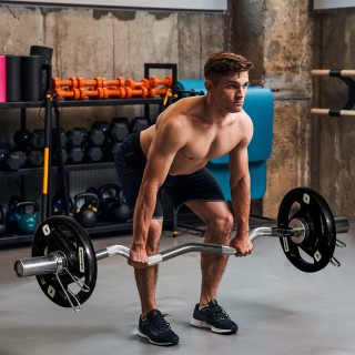 SPORTNOW Σετ με 2 Ατσάλινους Δίσκους Βαρών με Επικάλυψη Καουτσούκ γ... SPORTNOW Σετ με 2 Ατσάλινους Δίσκους Βαρών με Επικάλυψη Καουτσούκ γ...