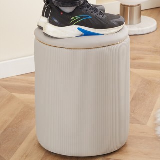 Shally Dogan Πουφ Αποθηκευτικός Χώρος Οικολογικό Δέρμα Μπεζ Διακόσ... Shally Dogan Πουφ Αποθηκευτικός Χώρος Οικολογικό Δέρμα Μπεζ Διακόσ...