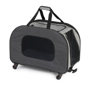 Τροχήλατη Τσάντα Μεταφοράς για Σκύλους 68 x 34 x 95 cm Γκρι 872060... Τροχήλατη Τσάντα Μεταφοράς για Σκύλους 68 x 34 x 95 cm Γκρι 872060...