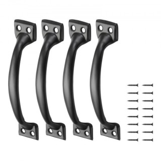 VEVOR Σετ 4 Χειρολαβών Αχυρώνα 6.5 για Είσοδο Κήπου και Υπόστεγο DK... VEVOR Σετ 4 Χειρολαβών Αχυρώνα 6.5 για Είσοδο Κήπου και Υπόστεγο DK...