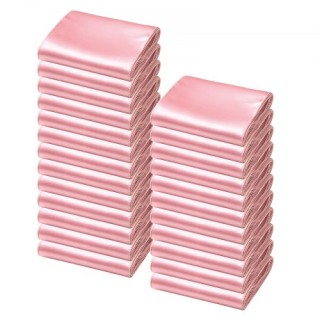 VEVOR Ροζ Χρυσό Σατέν Φιόγκοι Καρέκλας, 50 Τεμάχια, 275x17cm - Ιδαν...