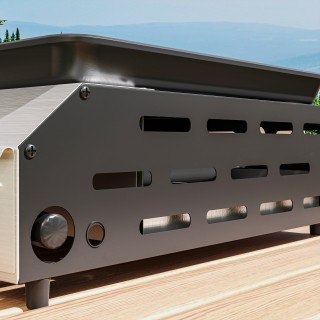 Outsunny Πλάκα Μπάρμπεκιου Αερίου με 4 Καυστήρες 2.4kw και Αντικολλ... Outsunny Πλάκα Μπάρμπεκιου Αερίου με 4 Καυστήρες 2.4kw και Αντικολλ...