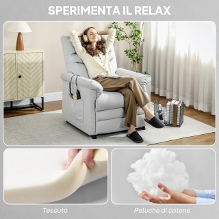 Θερμαινόμενη Πολυθρόνα Ανακλινόμενη με Υποπόδιo, 8 Σημεία Μασάζ και... Θερμαινόμενη Πολυθρόνα Ανακλινόμενη με Υποπόδιo, 8 Σημεία Μασάζ και...