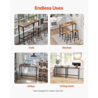 VEVOR Ψηλό Τραπέζι Μπαρ Κουζίνας 99x41x90 εκ. JXBTZJXBTZW3T867K001V0