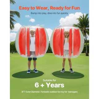 VEVOR Φουσκωτές Μπάλες Σώματος 0.9M 2-Πακέτο SCPJKHSJTZJ37RQPO001V0