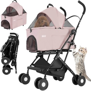 BAKAJI Καρότσι για Σκύλους και Γάτες με Αποσπώμενο Καλαθάκι Μεταφορ... BAKAJI Καρότσι για Σκύλους και Γάτες με Αποσπώμενο Καλαθάκι Μεταφορ...