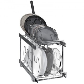 VEVOR Ράφι Κατσαρολών & Ταψιών, 2 Επιπέδων Επεκτάσιμο Συρόμενο Οργα... VEVOR Ράφι Κατσαρολών & Ταψιών, 2 Επιπέδων Επεκτάσιμο Συρόμενο Οργα...