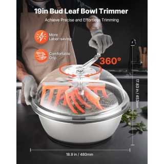 VEVOR Χειροκίνητο Κλαδευτικό Bud Leaf, 490 mm, με Αιχμηρές Λεπίδες ...