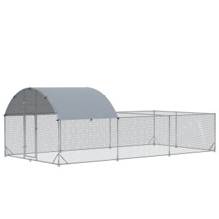 PawHut Outdoor Steel Chicken Run με κάλυμμα PE με προστασία UV, 570... PawHut Outdoor Steel Chicken Run με κάλυμμα PE με προστασία UV, 570...