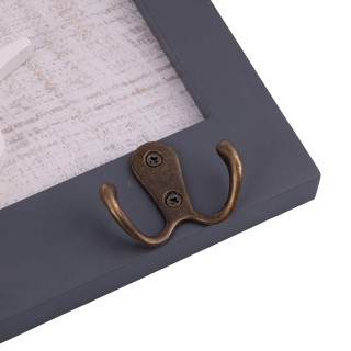 Galileo Διακοσμητικός Ξύλινος Κλειδοθήκης Τοίχου από MDF 36x22x17 c...