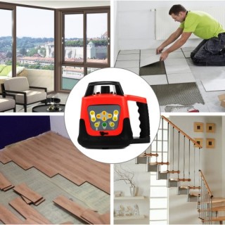 Πράσινο Περιστροφικό Laser Επιπέδου VEVOR με Δέκτη και Τηλεχειριστή... Πράσινο Περιστροφικό Laser Επιπέδου VEVOR με Δέκτη και Τηλεχειριστή...