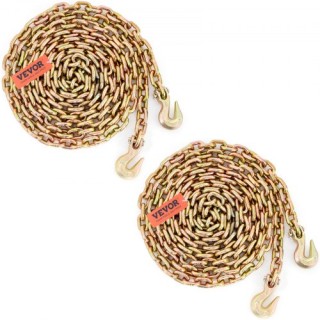 Αλυσίδα Μεταφοράς VEVOR, 7100lbs, 3/8x20, G80, 2 Τεμάχια ZGTLJZMGD... Αλυσίδα Μεταφοράς VEVOR, 7100lbs, 3/8x20, G80, 2 Τεμάχια ZGTLJZMGD...