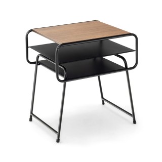 Costway  Τριώροφο βοηθητικό τραπέζι με ράφι αποθήκευσης Βιομηχανικό...