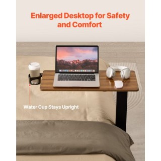 VEVOR Ηλεκτρικό Κινητό Τραπέζι Κρεβατιού με Ρόδες CSZDDWXLGXDZHDZDC...