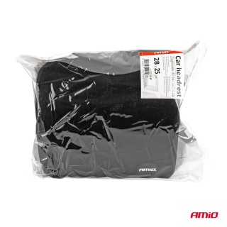 AMiO  Κάθισμα αυτοκινήτου με αφρό μνήμης Μαύρο CSH-04 ,02960