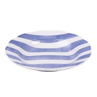 Villa DEste  Σετ 6τμχ Ρηχό πιάτο από πορσελάνη με κυματιστό χείλος ...