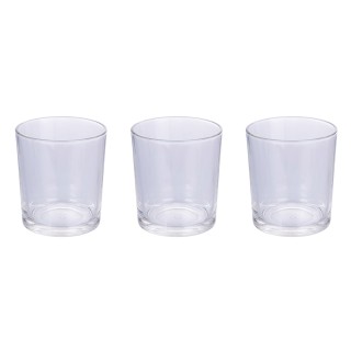 Galileo Σετ 3 Διαφανή Ποτήρια 270 ml Light Pure 5910625