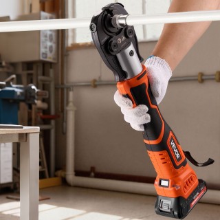 VEVOR Σετ Επαναφορτιζόμενου Πρέσας Σωλήνων 18V για Σωλήνες PEX & Αλ...