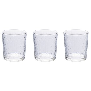 Galileo Σετ 3 Ποτηριών 270 ml από Διαφανές Γυαλί με Διακόσμηση Φυσα... Galileo Σετ 3 Ποτηριών 270 ml από Διαφανές Γυαλί με Διακόσμηση Φυσα...
