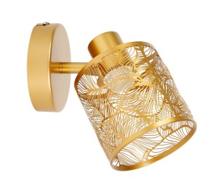 Ostaria Σποτ Φωτιστικό Μεταλλικό Χρυσό Calathea Με Ντουί E14 40w 22...