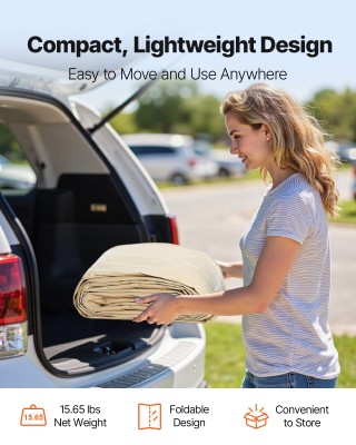 VEVOR Αντικατάστατο Κάλυμμα Κατάλυψης 3.6 x 6 m για Εξωτερική Χρήση... VEVOR Αντικατάστατο Κάλυμμα Κατάλυψης 3.6 x 6 m για Εξωτερική Χρήση...