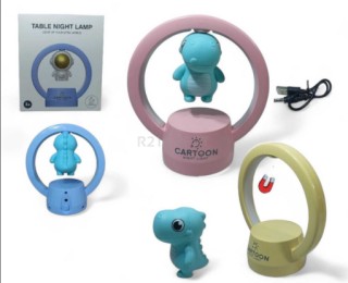 Παιδικό Φωτάκι Νυκτός LED – Ροζ Δεινοσαυράκι 3D 137 x 129 x 72 mm 5...