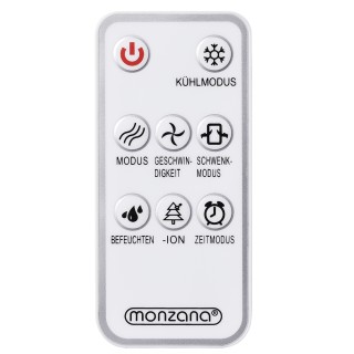 Φορητό Air Cooler 4 σε 1 με LED Οθόνη 76 x 38 x 33 cm 10L  65W Λευκ...