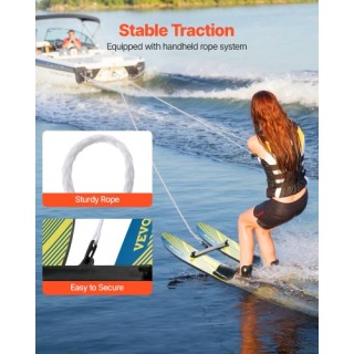 VEVOR Σκι Νερού 116.8 cm με Ρυθμιζόμενες Δέστρες X-7 HSQXLK48INCH09...