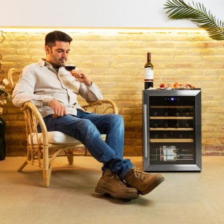 CECOTEC  Συντηρητής Κρασιών Bolero GrandSommelier 2050 Inox, Συμπιε...