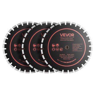 VEVOR Διαμαντένιοι Δίσκοι Κοπής 410 mm για Μπετόν, Σετ 3 Τεμαχίων, ... VEVOR Διαμαντένιοι Δίσκοι Κοπής 410 mm για Μπετόν, Σετ 3 Τεμαχίων, ...