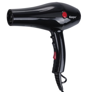 Kooper Σεσουάρ μαλλιών 2000 W με συγκεντρωτήρα και διαχυτή 3 ρυθμίσ...