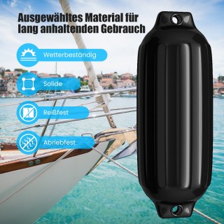 Costway  Ναυτικός Προστατευτικός Προφυλακτήρας PVC με Ενισχυμένη Αν...