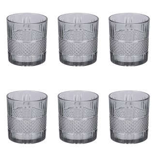 Galileo Σετ 6 ποτήρια 340 ml από γυαλί με κατεργασμένη επιφάνεια κα...