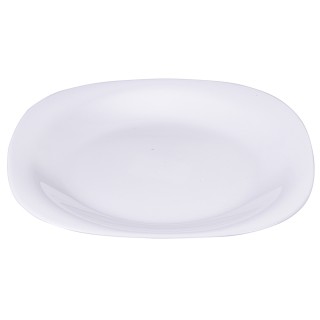 Galileo Σετ 6 τμχ Τετράγωνο ρηχό πιάτο από οπαλίνα γυαλί 28x28 εκ. ...