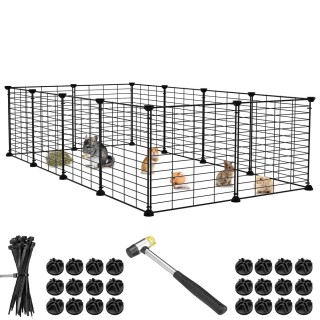 BAKAJI Προσαρμόσιμος χώρος για μικρά ζώα για χάμστερ και κουνέλια ... BAKAJI Προσαρμόσιμος χώρος για μικρά ζώα για χάμστερ και κουνέλια ...