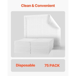 VEVOR Υπερ-Απορροφητικά Υποστρώματα 75τμχ 30x36 για Ακράτεια YCXDZ7...