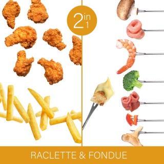 Συσκευή Fondue & Φριτέζα Λαδιού 1L 900W Λευκό/Γκρι FFR2916 Clatronic Συσκευή Fondue & Φριτέζα Λαδιού 1L 900W Λευκό/Γκρι FFR2916 Clatronic