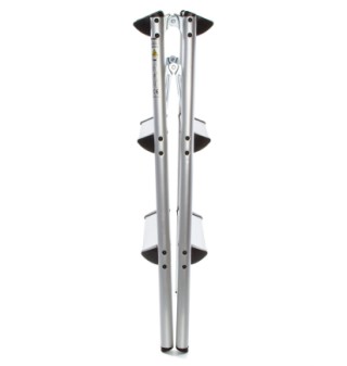 Αλουμινένια σκάλα 3 Σκαλοπατιών Διπλής Όψης 150kg M85591 MAR-POL Αλουμινένια σκάλα 3 Σκαλοπατιών Διπλής Όψης 150kg M85591 MAR-POL