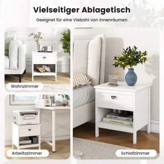 Costway Κομοδίνο με Μοντέρνο Σχεδιασμό και Πολυλειτουργική Αποθήκευ... Costway Κομοδίνο με Μοντέρνο Σχεδιασμό και Πολυλειτουργική Αποθήκευ...