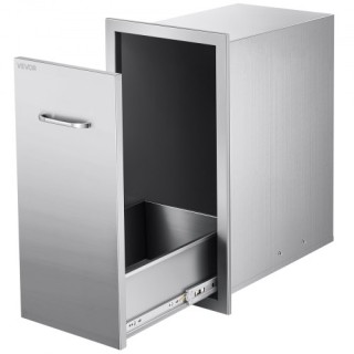 VEVOR Εξωτερικό Συρτάρι Κουζίνας από Ανοξείδωτο Ατσάλι, 13.54 πλάτο... VEVOR Εξωτερικό Συρτάρι Κουζίνας από Ανοξείδωτο Ατσάλι, 13.54 πλάτο...