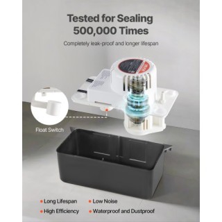 VEVOR Αντλία Συμπυκνωμάτων Αυτόματη 1/50 HP 65GPH ZBJZYPSB60W10SEO5... VEVOR Αντλία Συμπυκνωμάτων Αυτόματη 1/50 HP 65GPH ZBJZYPSB60W10SEO5...