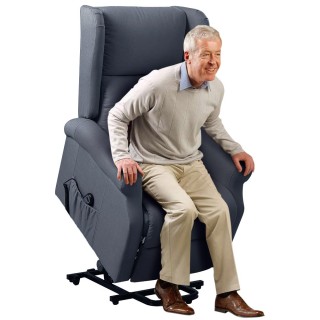 BAKAJI Ηλεκτρική Μηχανοκίνητη Πολυθρόνα Ανύψωσης και Κλίσης Υφασμά... BAKAJI Ηλεκτρική Μηχανοκίνητη Πολυθρόνα Ανύψωσης και Κλίσης Υφασμά...