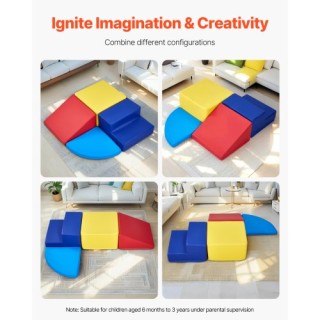 VEVOR Παιδικά Αφρώδη Αναρριχητικά Παιχνίδια 4 Τεμαχίων PMWJTZBDQKBD... VEVOR Παιδικά Αφρώδη Αναρριχητικά Παιχνίδια 4 Τεμαχίων PMWJTZBDQKBD...