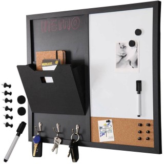 BAKAJI Μαγνητικός Πίνακας Ανακοινώσεων Συνδυασμένος με Γάντζους κα... BAKAJI Μαγνητικός Πίνακας Ανακοινώσεων Συνδυασμένος με Γάντζους κα...