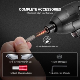 VEVOR Σετ Τρυπανιών 318τμχ με Κασετίνα Πολλαπλών Χρήσεων CJZHQZTZ... VEVOR Σετ Τρυπανιών 318τμχ με Κασετίνα Πολλαπλών Χρήσεων CJZHQZTZ...