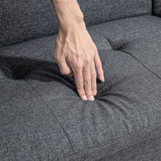 HOMCOM Καναπές Κρεβάτι 3 Θέσεων με Μηχανισμό Κλικ Κλακ Ανακλινόμενη... HOMCOM Καναπές Κρεβάτι 3 Θέσεων με Μηχανισμό Κλικ Κλακ Ανακλινόμενη...