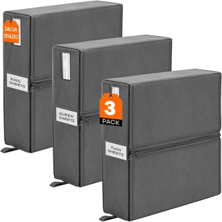 BAKAJI Σετ 3 Πτυσσόμενων Οργανωτών Ντουλάπας 33x33x10 cm Εξοικονόμη... BAKAJI Σετ 3 Πτυσσόμενων Οργανωτών Ντουλάπας 33x33x10 cm Εξοικονόμη...