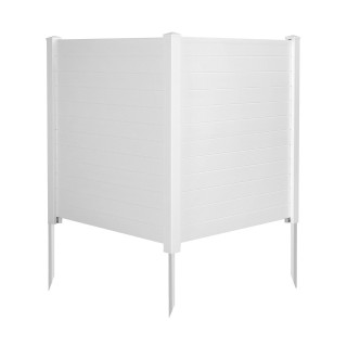 Costway Διακοσμητικός Φράχτης Απορρήτου από PVC GT3810WH Costway Διακοσμητικός Φράχτης Απορρήτου από PVC GT3810WH